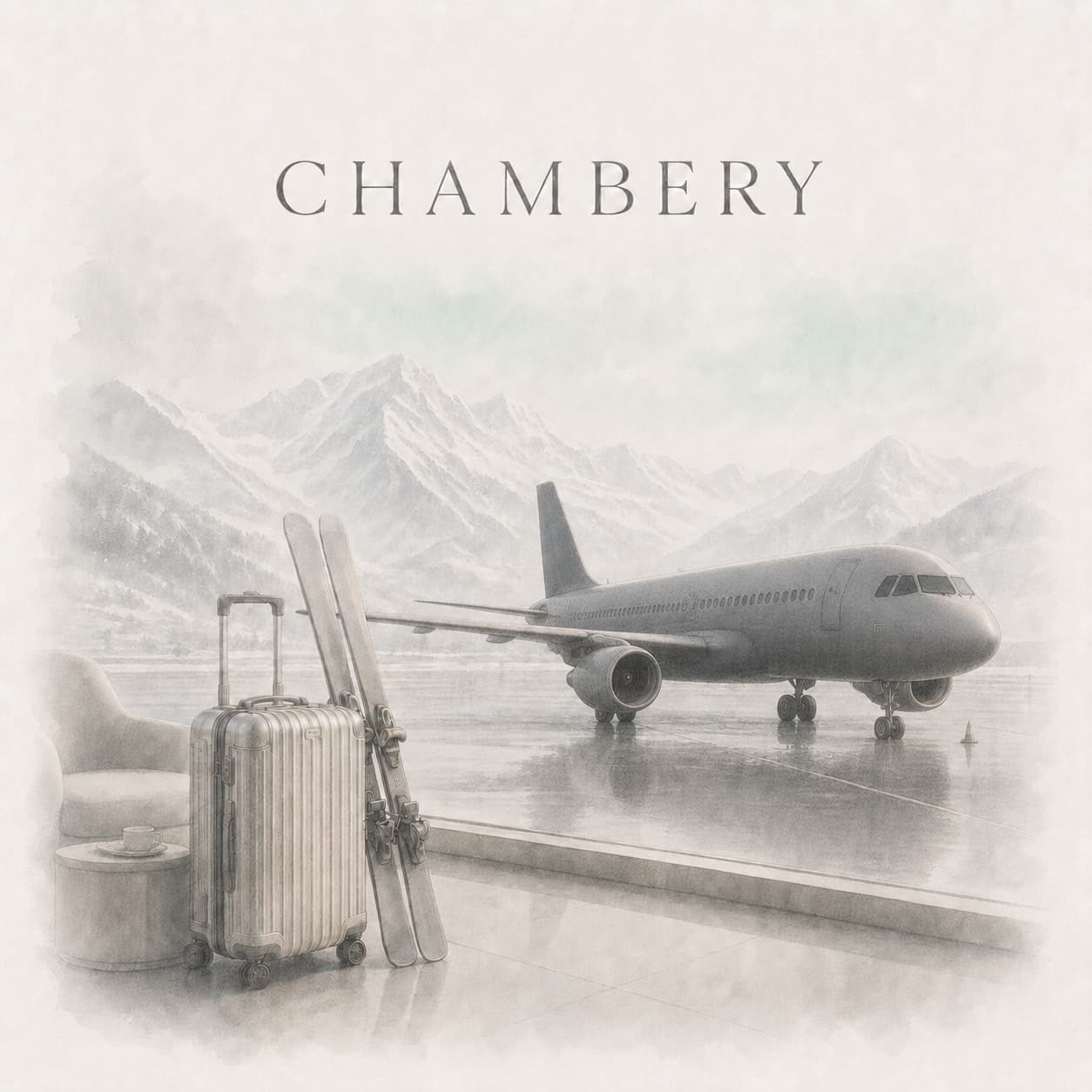 Chambery Airport - A320 Travel
